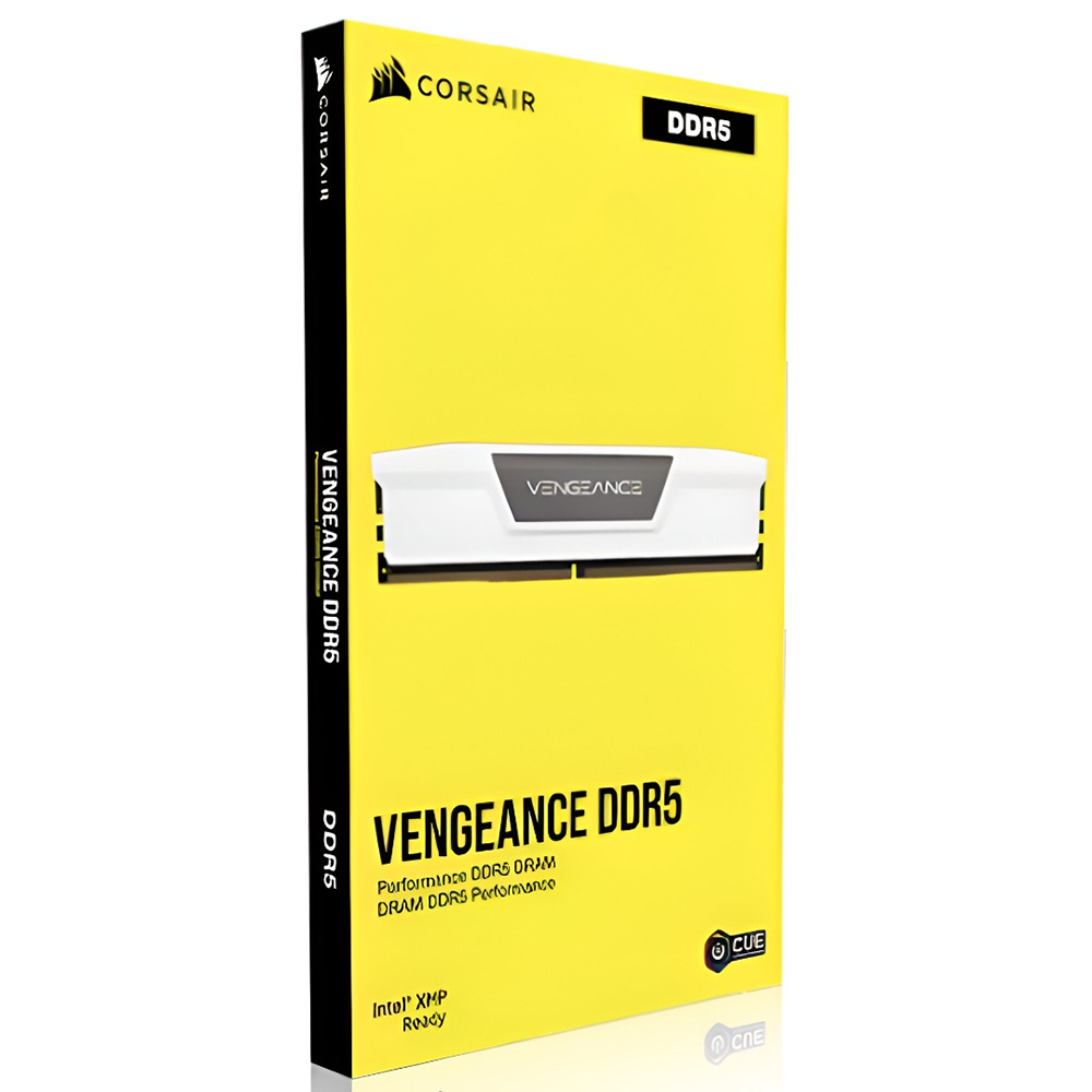 Memoria RAM Corsair Vengeance DDR5 32GB (2x16GB) 6000MHz Blanco (CMK32GX5M2E6000C36W)
