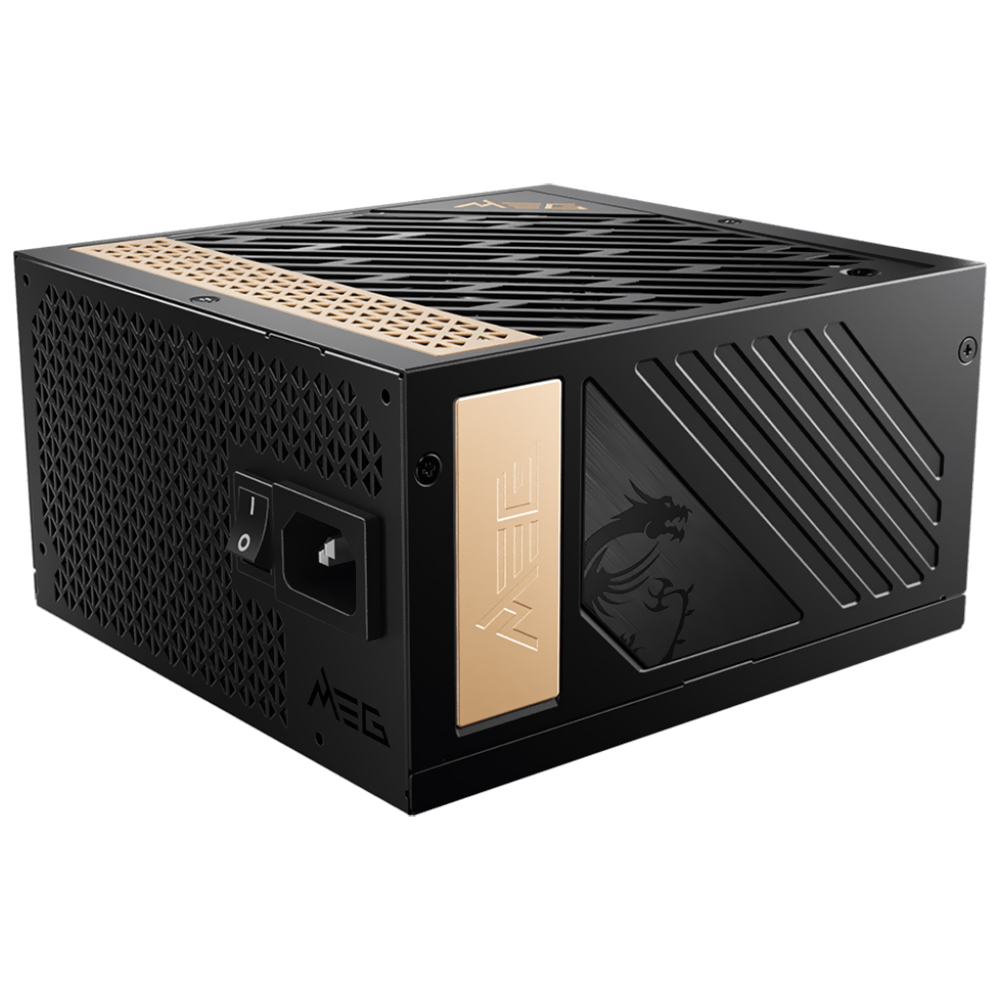 Fuente de Alimentación MSI MEG AI1300P PCIE5 1300W ATX Modular 80 Plus Platinum