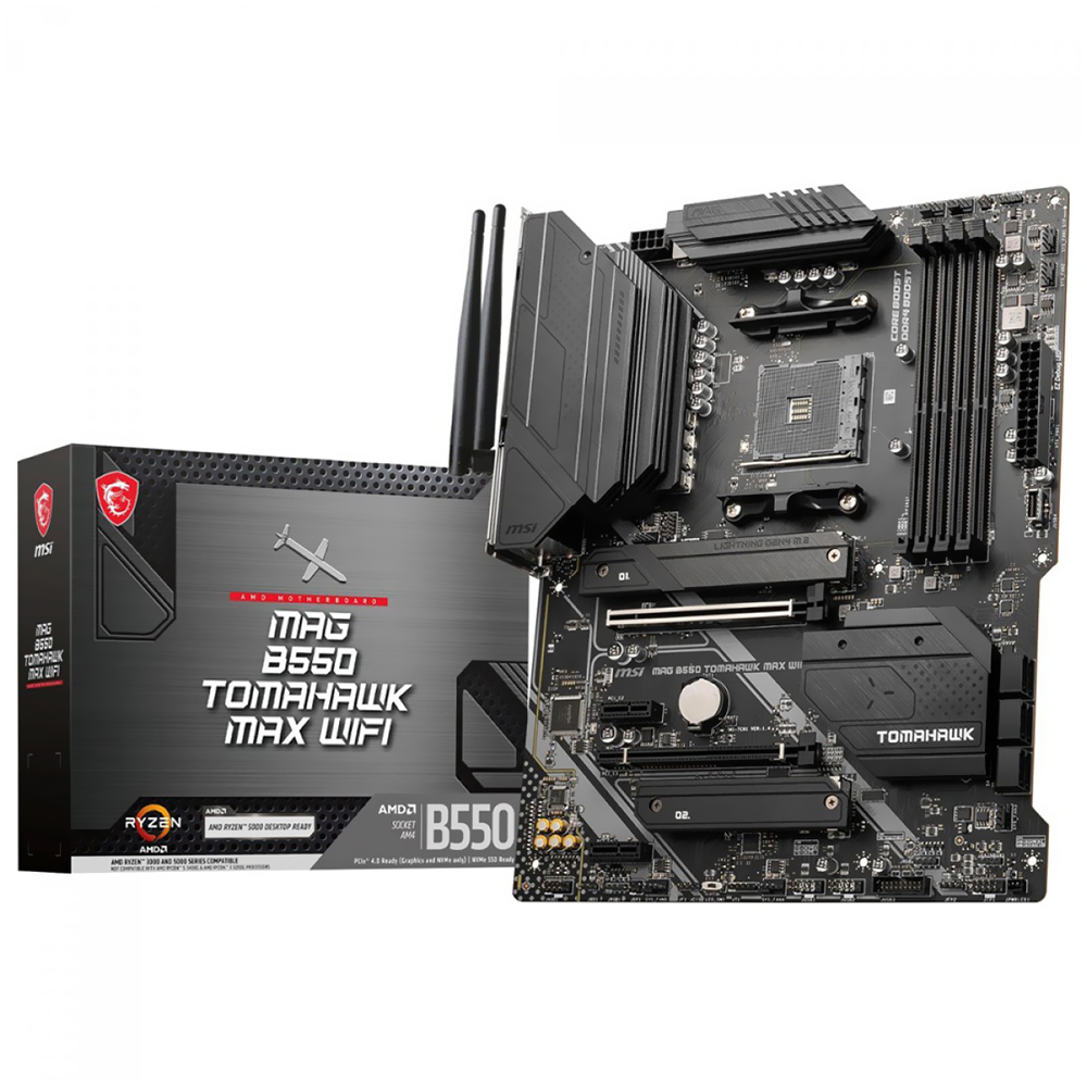 Placa Madre MSI MAG B550 Tomahawk Max Wi-Fi Socket AM4 DDR4