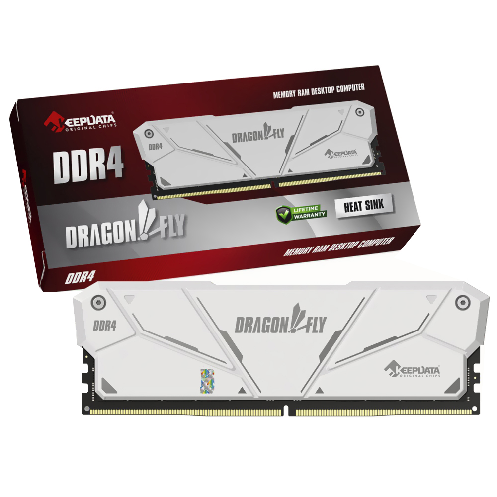 Memoria RAM Keepdata Dragonfly DDR4 8GB 3600MHz (KDH36C18W/8G)