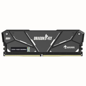 Memoria RAM Keepdata Dragonfly DDR4 16GB 3600MHz Negro (KDH36C18B/16G)