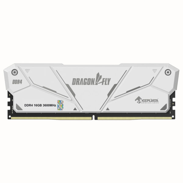 Memoria RAM Keepdata Dragonfly DDR4 16GB 3600MHz Blanco (KDH36C18W/16G)