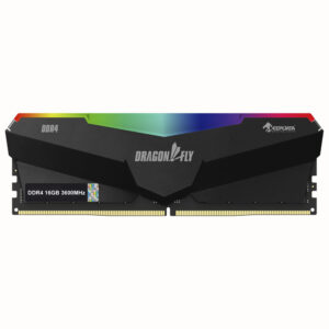Memoria RAM Keepdata Dragonfly DDR4 16GB 3600MHz RGB - Negro (KDHRGB36C18B/16G)