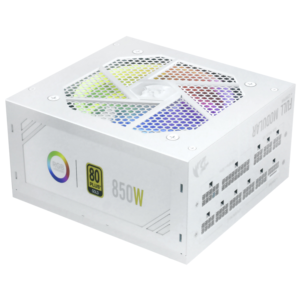 Fuente de Alimentación Redragon GC-PS007W-1 850W ATX Modular 80 Plus Gold Blanco
