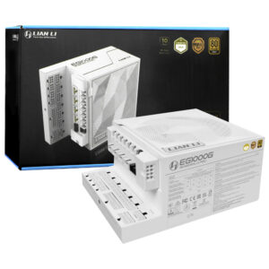 Fuente de Alimentación Lian Li EG1000G 1000W ATX Modular 80 Plus Gold Blanco