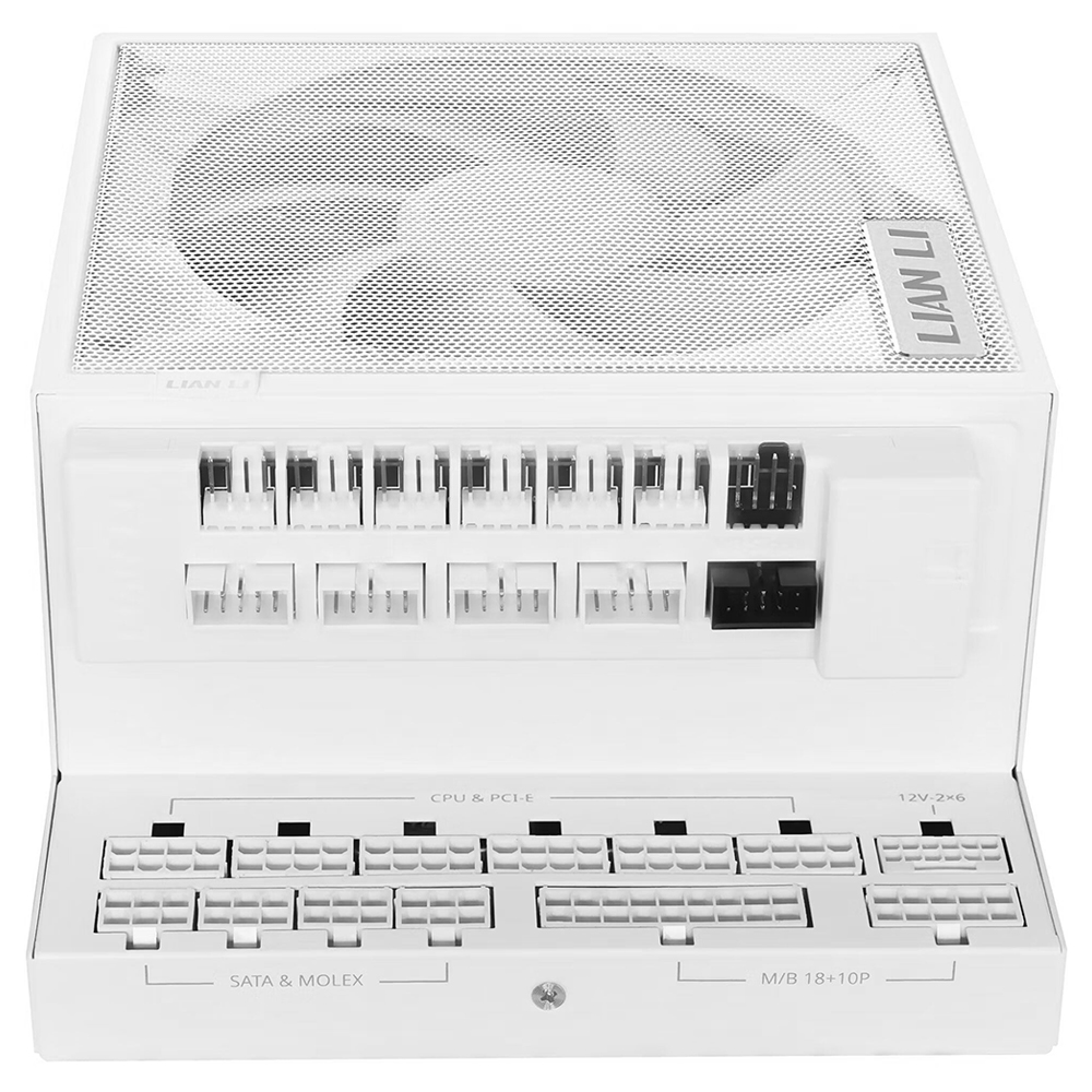 Fuente de Alimentación Lian Li EG1000G 1000W ATX Modular 80 Plus Gold Blanco