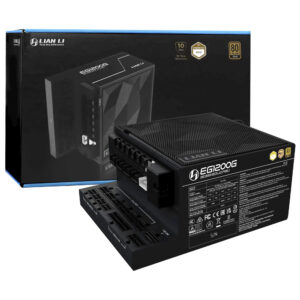 Fuente de Alimentación Lian Li EG1200G 1200W ATX Moudular 80 Plus Gold Negro