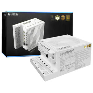 Fuente de Alimentación Lian Li EG1200G 1200W ATX Modular 80 Plus Gold Blanco