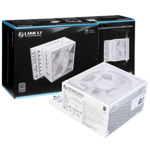 Fuente de Alimentación Lian Li EDGE1300 1300W ATX Modular 80 Plus Platinum Blanco
