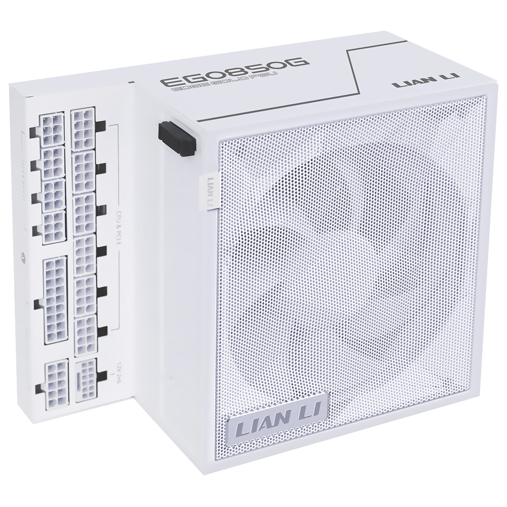 Fuente de Alimentación Lian Li EGO850G 850W ATX Modular 80 Plus Gold Blanco