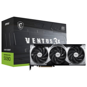 Tarjeta Gráfica MSI Ventus 3X OC 32GB GeForce RTX5090 GDDR7 912-V530-060