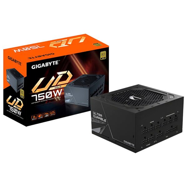 Fuente de Alimentación Gigabyte GP-UD750GM PG5 ATX Modular 80 Plus Gold