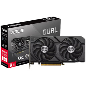Tarjeta Gráfica ASUS Dual EVO OC 8GB Radeon RX7600 GDDR6 DUAL-RX7600-O8G-EVO