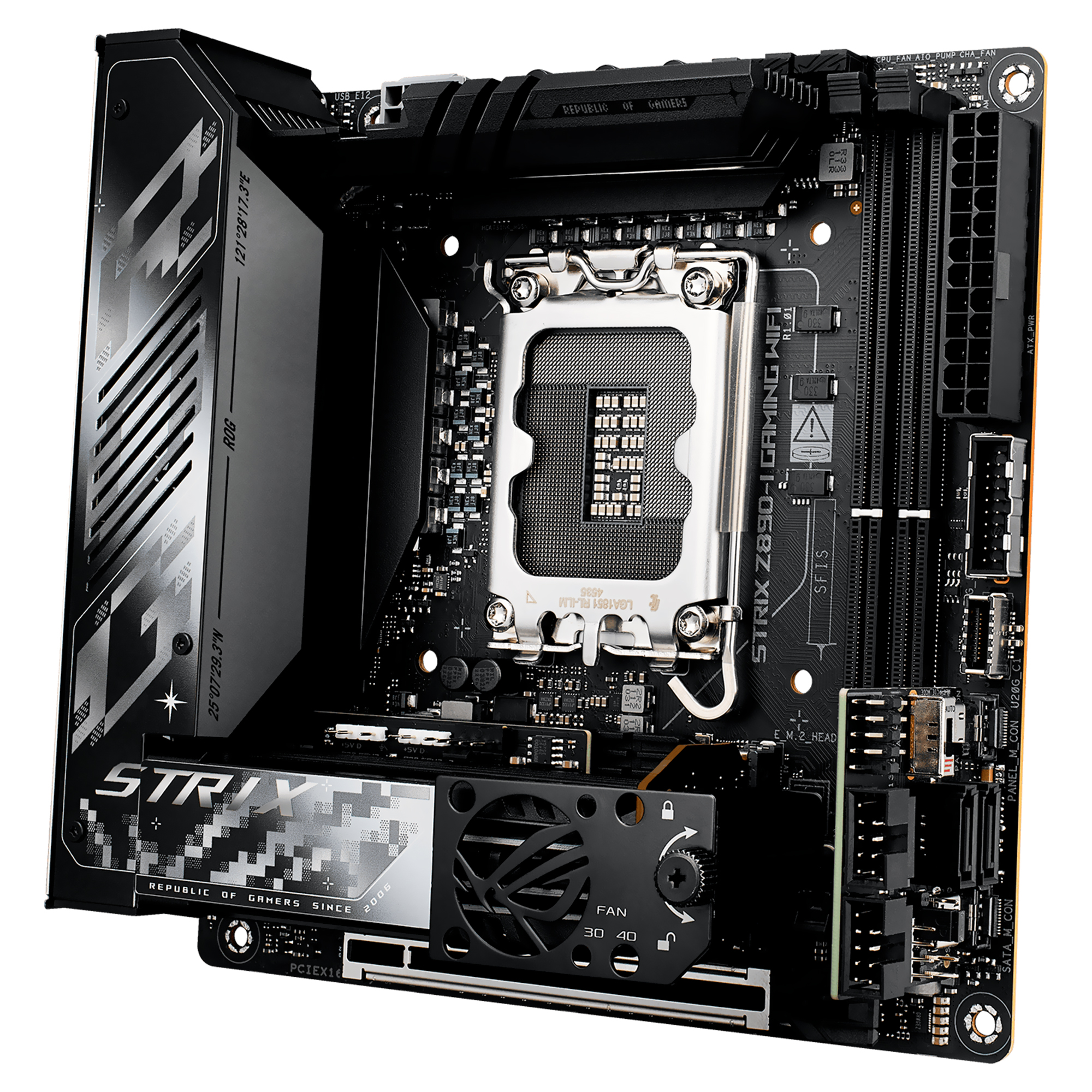 Placa Madre ASUS ROG Strix Z890-I Gaming Wi-Fi Socket LGA 1851 DDR5