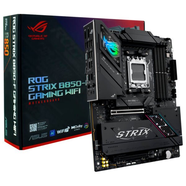 Placa Madre ASUS Rog Strix B850-F Gaming WI-FI Socket AM5 DDR5