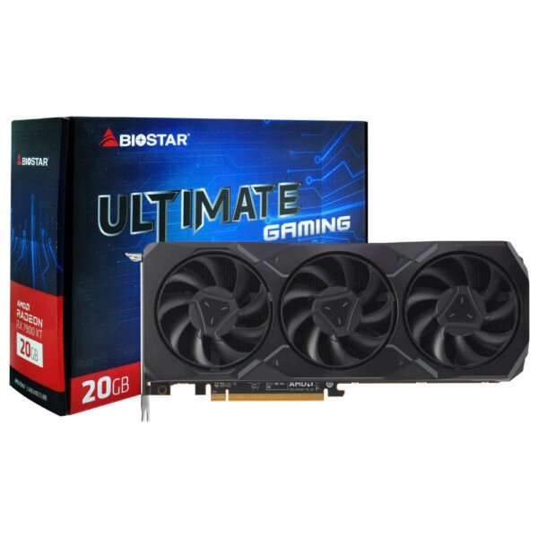 Tarjeta Gráfica Biostar Ultimate Gaming 20GB Radeon RX7900 GDDR6 VA7906XE00
