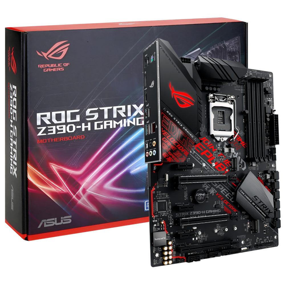 Placa Madre ASUS ROG Strix Z390-H Gaming Socket LGA 1151 DDR4 (Reacondicionado)