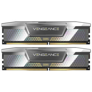 Memoria RAM Corsair Vengeance DDR5 48GB (2X24GB) 8400MHz Plata (CMKC48GX5M2X8400C40)