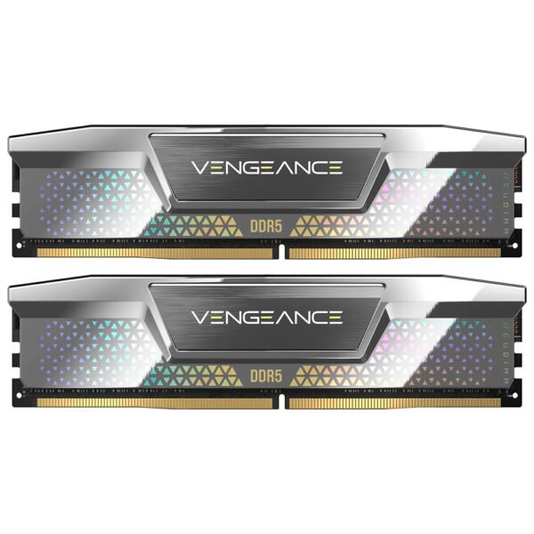 Memoria RAM Corsair Vengeance DDR5 48GB (2X24GB) 8000MHz Prata (CMKC48GX5M2X8000C38)