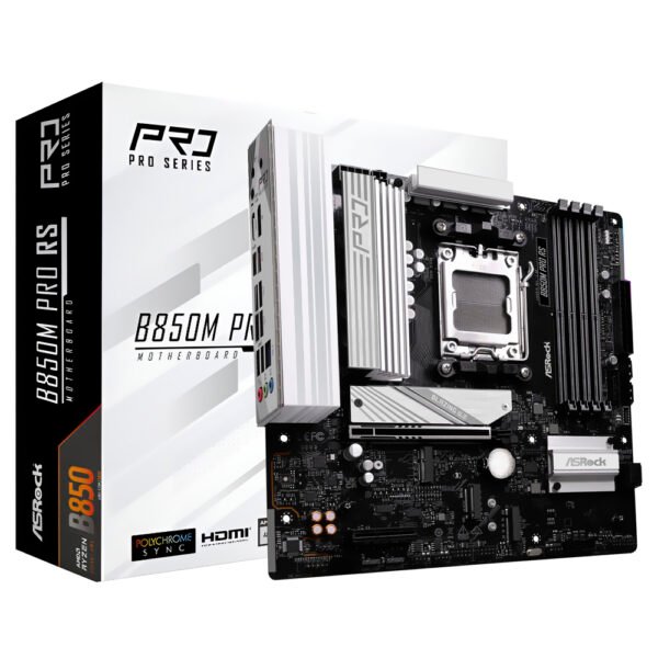Placa Madre ASRock B850M Pro RS Socket AM5 DDR5