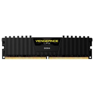 Memoria RAM Corsair Vengeance LPX DDR4 8GB 2400MHz Negro (CMK8GX4M1A2400C16)