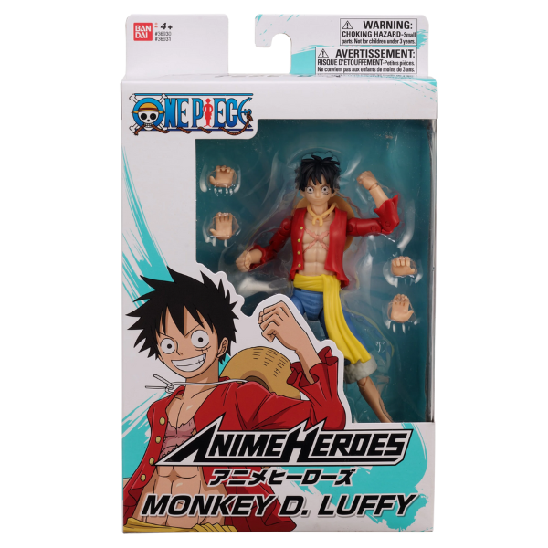 Figura Bandai Anime Heroes One Piece Monkey D. Luffy