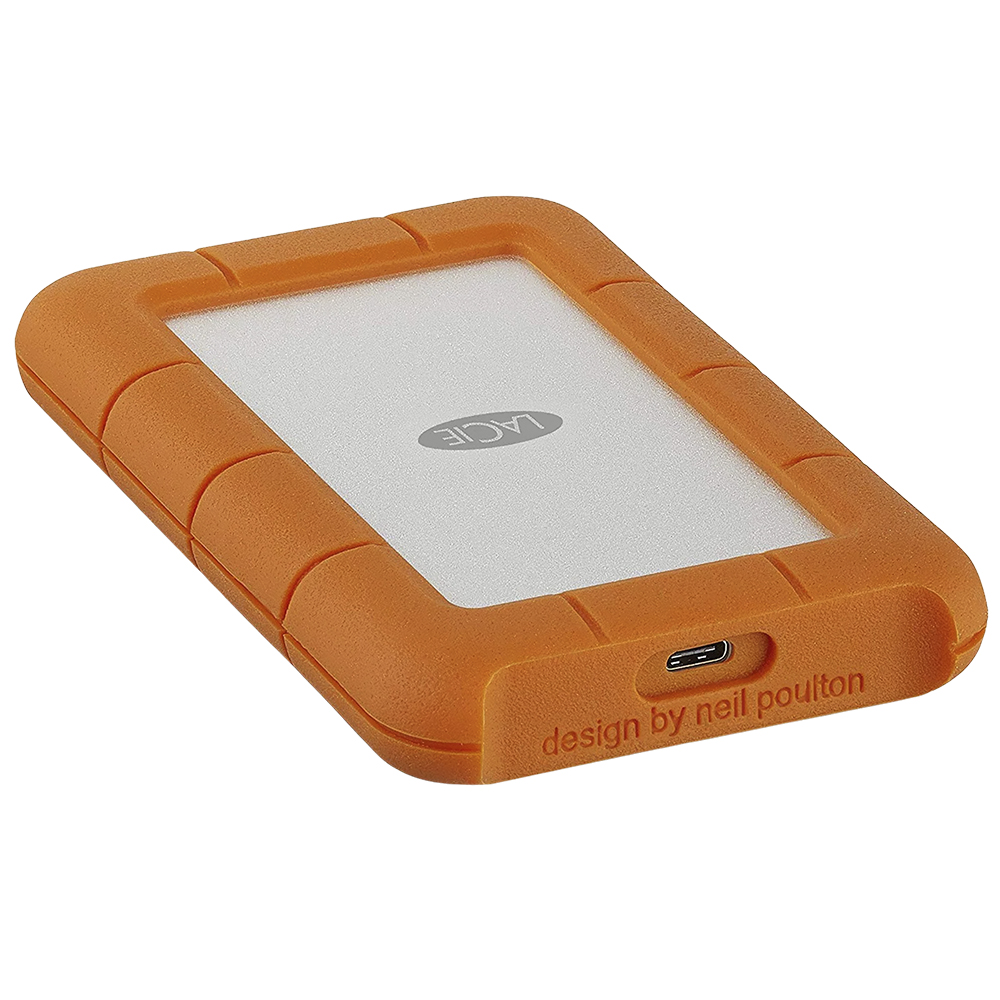 HDD Externo Lacie 1TB Rugged 2.5" STFR1000800 - Plata