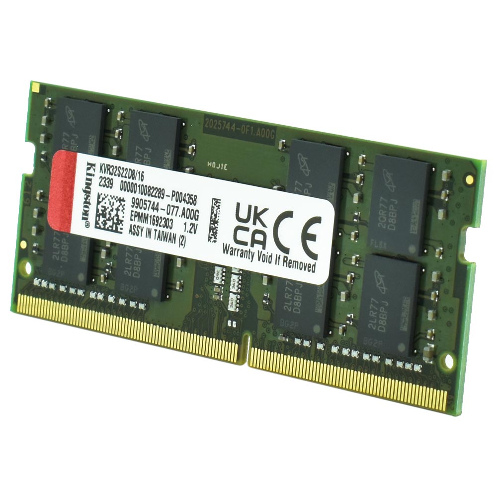 Memoria RAM Notebook Kingston DDR4 16GB 3200MHz KVR32S22D8/16