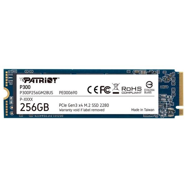 SSD PATRIOT M.2 256GB P300 NVME-P300P256GM28