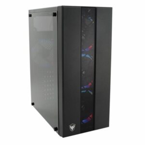 Gabinete Gamer Satellite K878 4 Cooler Negro