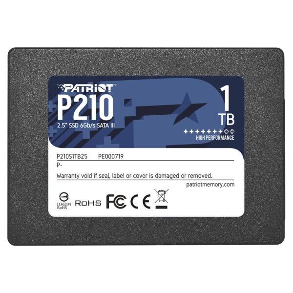 SSD Patriot 1TB P210 2.5" SATA 3-P210S1TB25