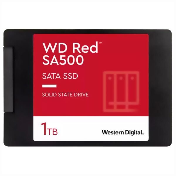 SSD Western Digital 1TB SA500 Red 2.5" SATA 3-WDS100T1R0A