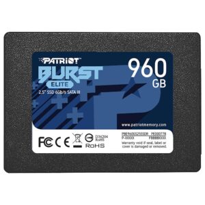 SSD Patriot 960GB Burst Elite 2.5" SATA 3 - PBE960GS25SSDR