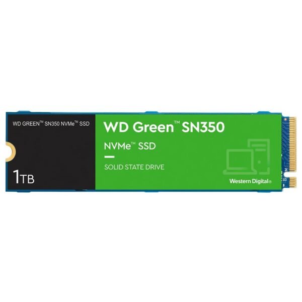 SSD WESTERN DIGITAL M.2 1TB SN350 Green NVME-WDS100T3G0C