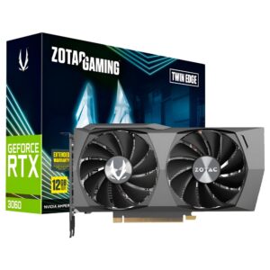 Tarjeta Gráfica Zotac Gaming Twin Edge 12GB GeForce RTX3060 GDDR6 ZT-A30600E-10M