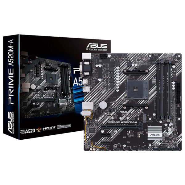Placa Madre ASUS Prime A520M-A Ii Socket AM4 VGA DDR4