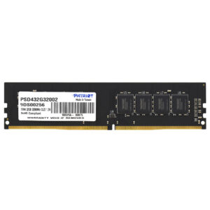Memoria RAM Patriot Signature DDR4 32GB 3200MHz Negro (PSD432G32002)