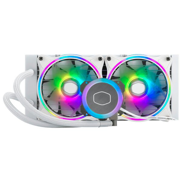 Refrigeración Liquida Cooler Master MasterLiquid ML240 Illusion White Edition RGB -MLX-D24M-A18PW-R1
