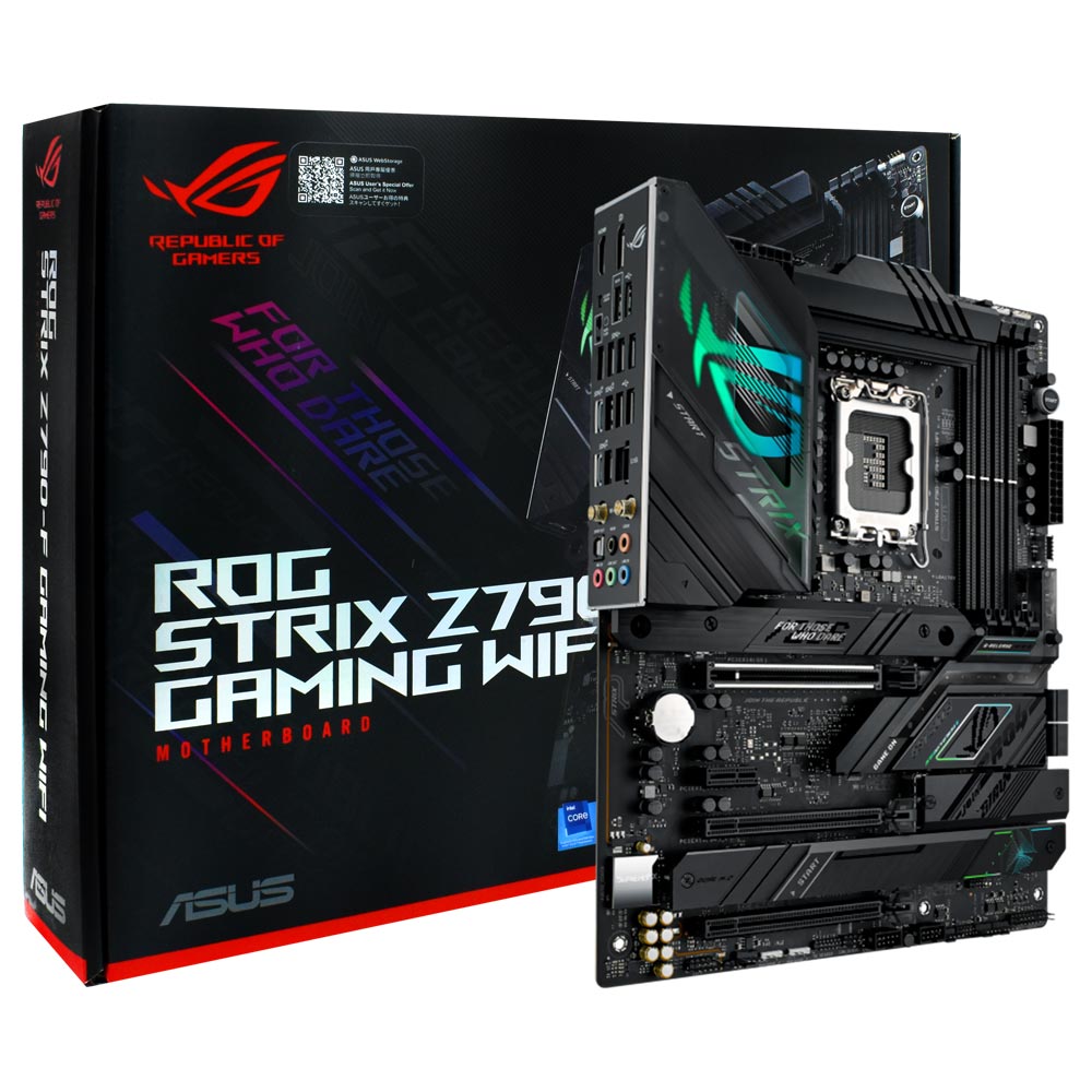 Placa Madre ASUS ROG Strix Z790-F Gaming Wi-Fi Socket LGA 1700 DDR5