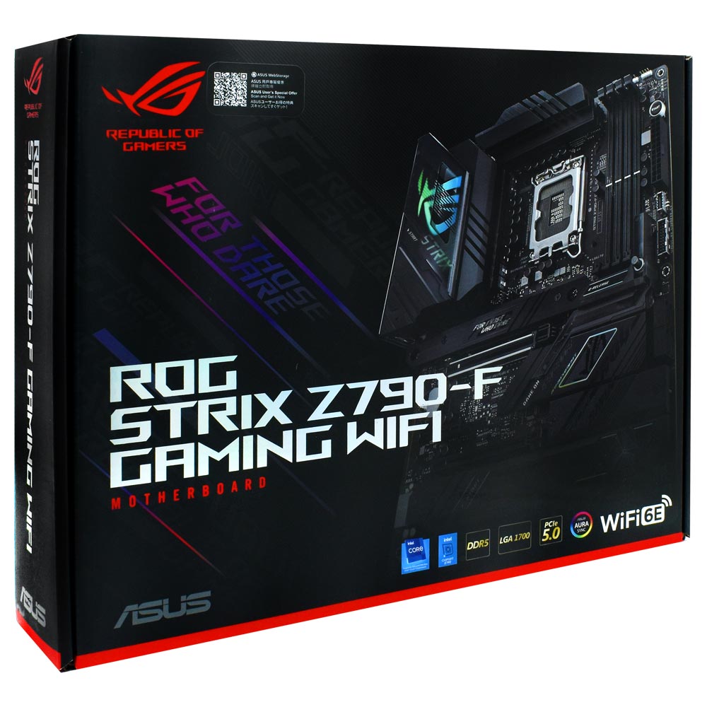 Placa Madre ASUS ROG Strix Z790-F Gaming Wi-Fi Socket LGA 1700 DDR5
