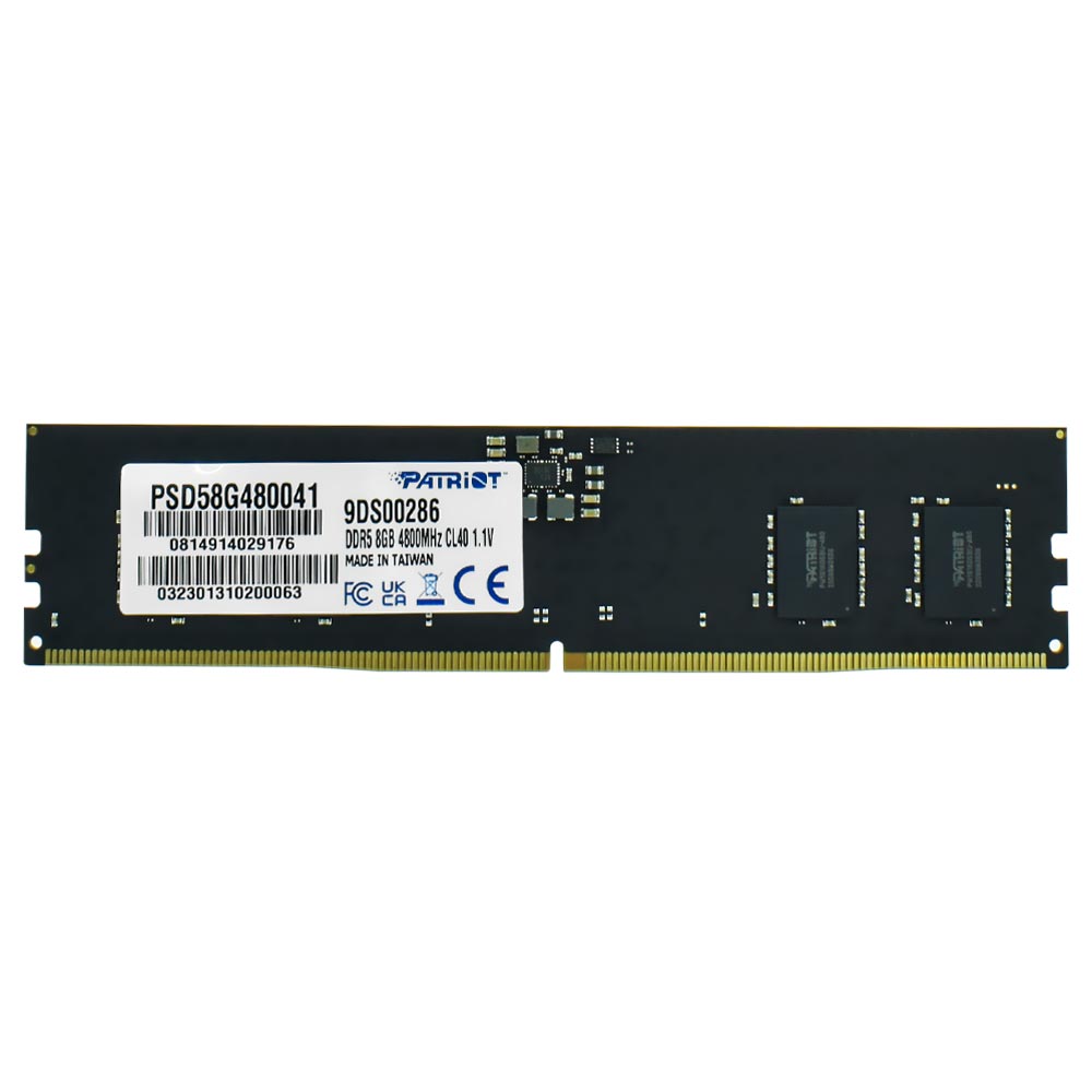 Memoria RAM Patriot Signature DDR5 8GB 4800MHz (PSD58G480041)