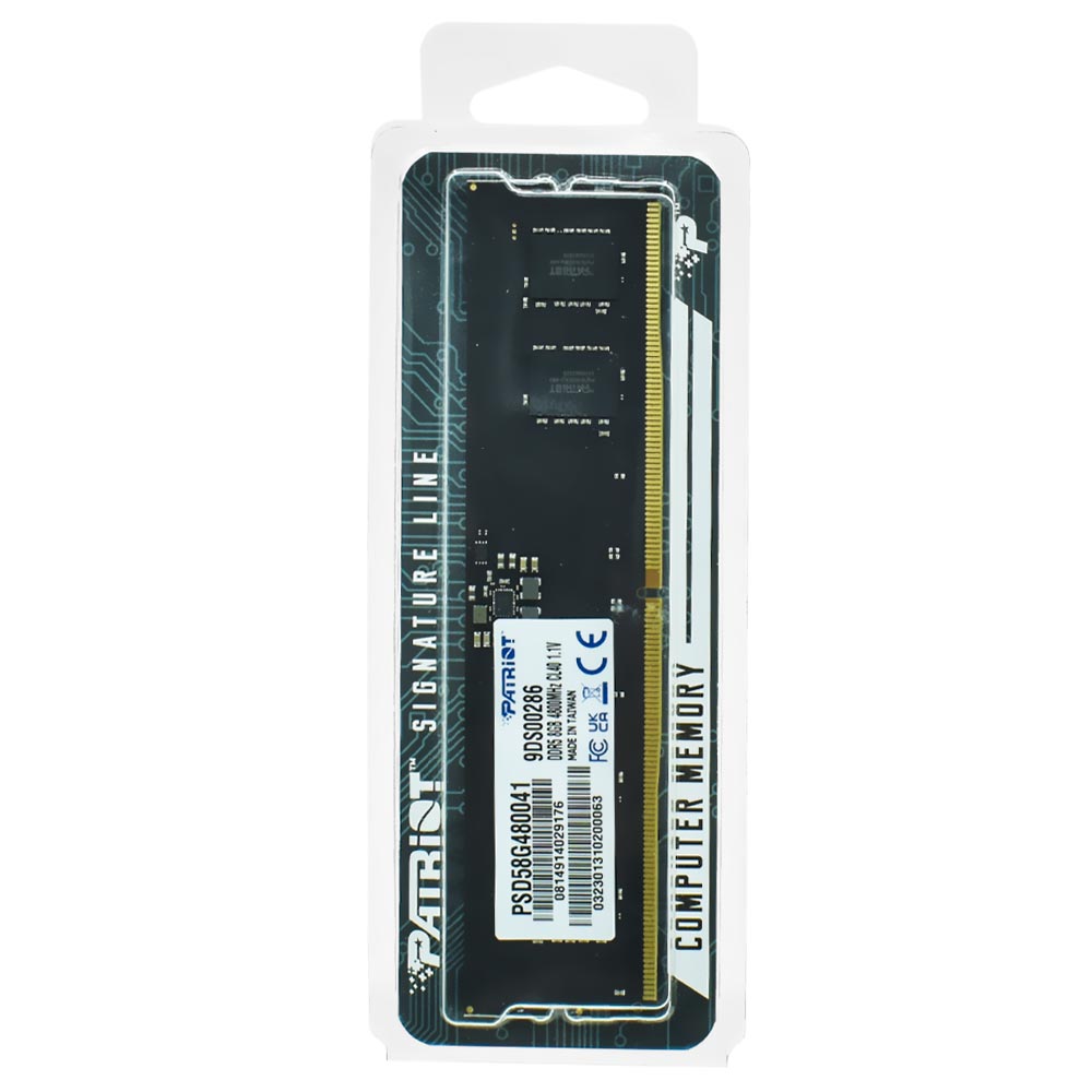 Memoria RAM Patriot Signature DDR5 8GB 4800MHz (PSD58G480041)