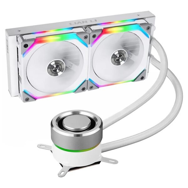 Water Cooler Para Procesador Lian Li GA-240SLA Galahad Aio 240MM RGB - Blanco