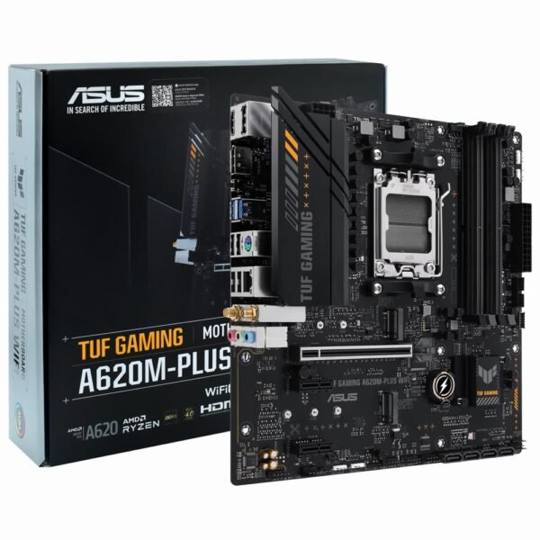 Placa Madre ASUS TUF Gaming A620M-PLUS Wi-Fi Socket AM5 DDR5