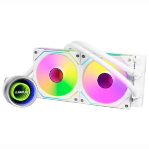 Water Cooler Para Procesador Lian Li GA2T24INW GA II Trinity SL-INF 240MM ARGB - Blanco
