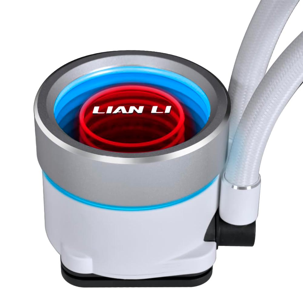 Water Cooler Para Procesador Lian Li GA2T24INW GA II Trinity SL-INF 240MM ARGB - Blanco