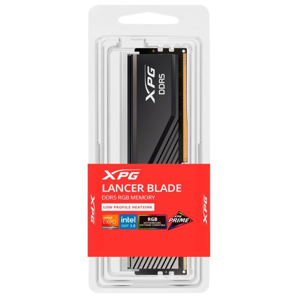 Memoria RAM ADATA XPG Lancer Blade DDR5 16GB 6400MHz RGB - Negro (AX5U6400C3216G-SLABRBK)