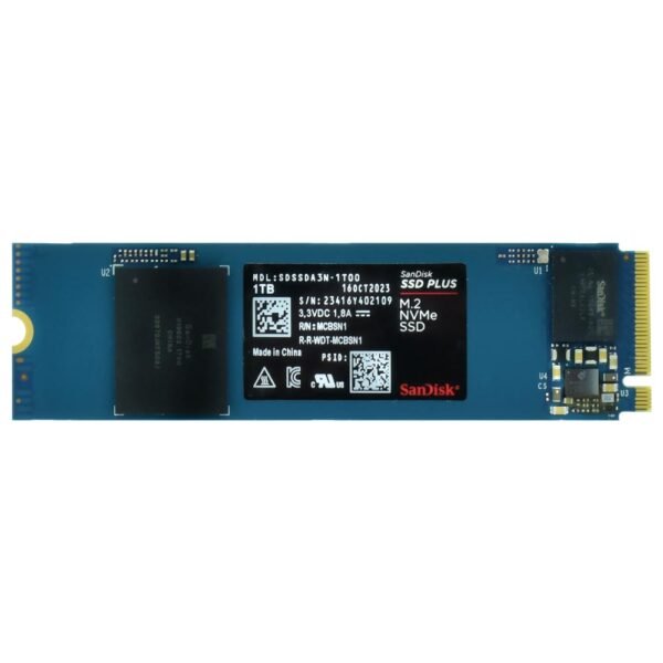 SSD Sandisk M.2 1TB Plus NVME-SDSSDA3N-1T00-G26