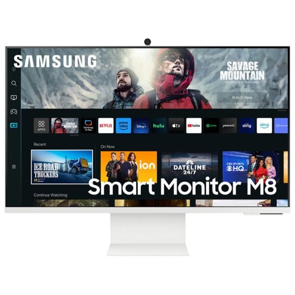 Monitor Samsung Smart M8 LS32CM801UNXZA 32" UHD LED Blanco