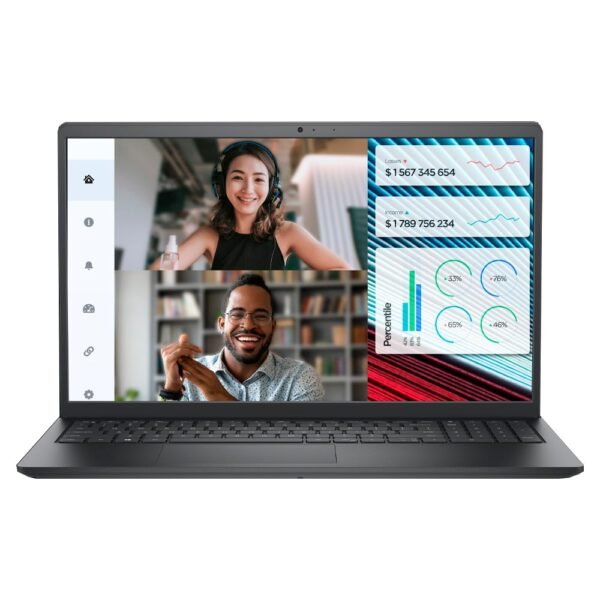 Notebook Dell Inspiron 15 I3520-5124BLK-PUS Intel Core i5 1235U Pantalla Touch Full HD 15.6" 8GB de RAM 512GB SSD Win11Home